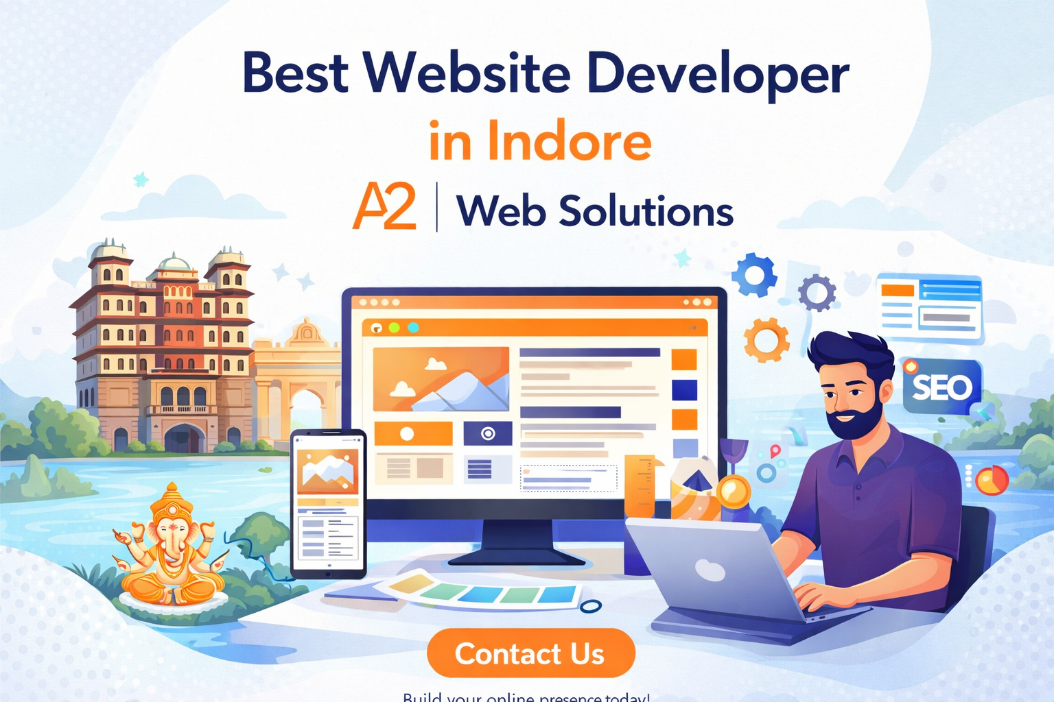 Best Website Developer in Indore – A2 Web Solutions
